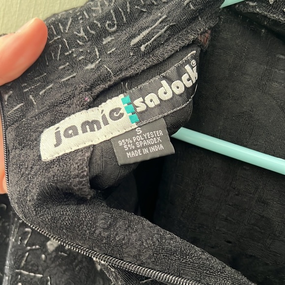 Ladies Jamie Sadock size small quarter zip pull over.  Black. - Picture 4 of 4